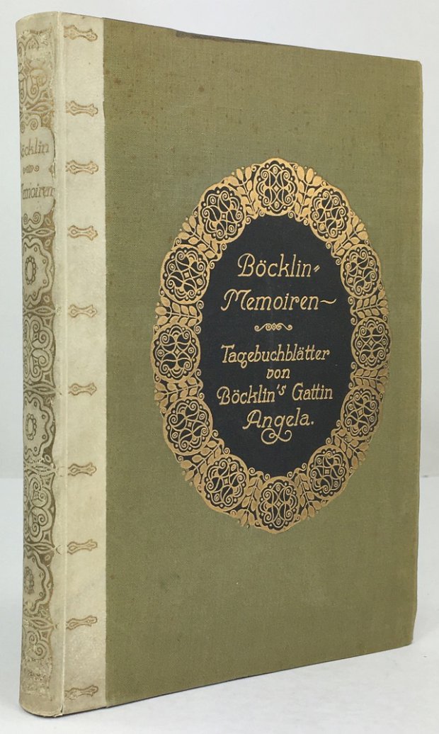 Abbildung von "Böcklin Memoiren. Tagebuchblätter von Böcklins Gattin Angela. Mit dem gesamten brieflichen Nachlaß herausgeben von Ferdinand Runkel."