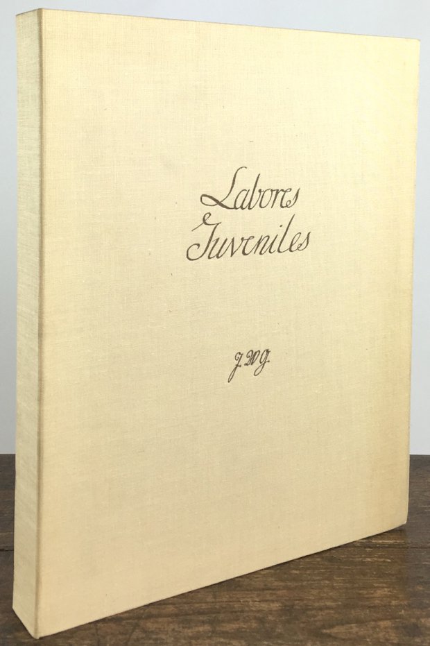 Abbildung von "Labores Juveniles. Faksimile-Lichtdruck, herausgegeben und mit einem Nachwort versehen von Clemens Köttelwesch."