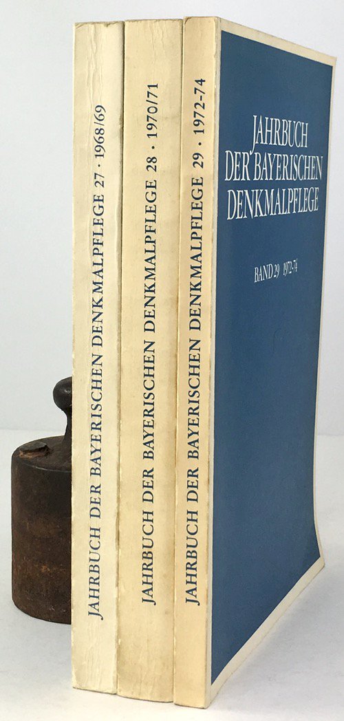 Abbildung von "Jahrbuch der Bayerischen Denkmalpflege. Forschungen und Berichte. Band 27 fÃ¼r die Jahre 1968 und 1969. /..."