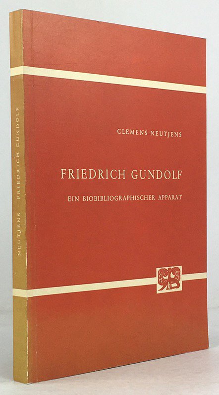 Abbildung von "Friedrich Gundolf. Ein Biobibliographischer Apparat."