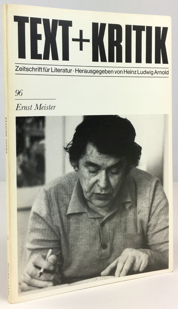 Abbildung von "Ernst Meister."