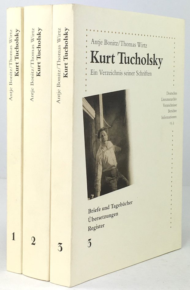 Abbildung von "Kurt Tucholsky. Ein Verzeichnis seiner Schriften. Band 1 : Werkausgaben,..."