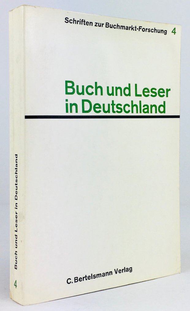 Abbildung von "Buch und Leser in Deutschland. Eine Untersuchung des DIVO-Instituts, Frankfurt am Main. "