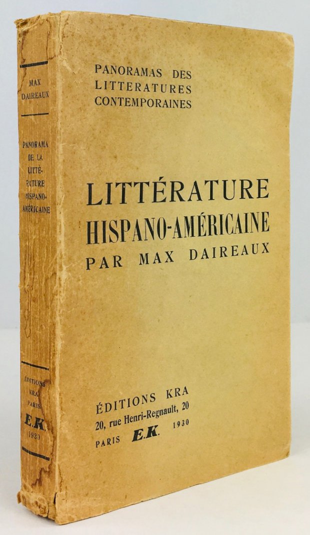 Abbildung von "Panorama de la Littérature Hispano-Américaine."