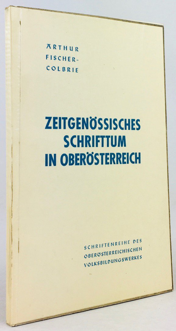 Abbildung von "Zeitgenössisches Schrifttum in Oberösterreich."