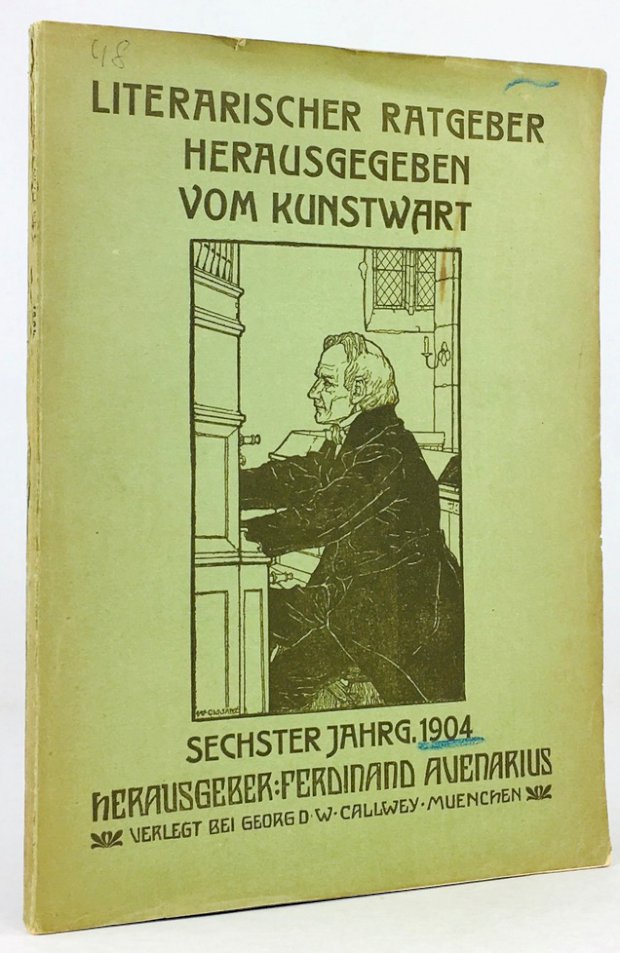 Abbildung von "Literarischer Ratgeber. Herausgegeben vom Kunstwart. Sechster Jahrgang 1904."