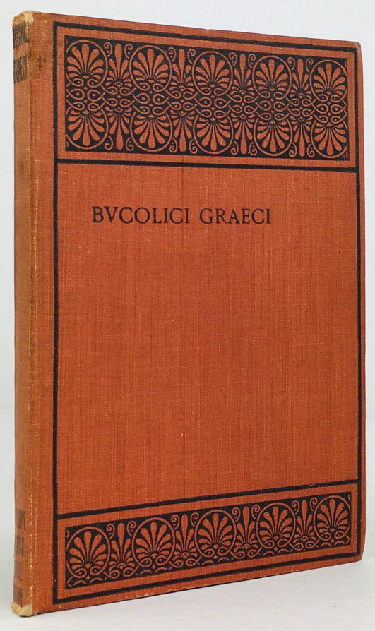 Abbildung von "Bucolici Graeci. Recensuit et emendavit Udalricus de Wilamowitz-Moellendorff."
