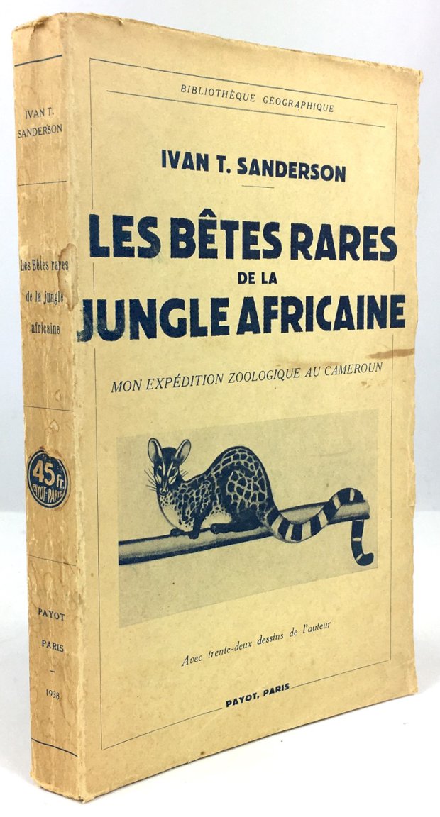 Abbildung von "Les Bêtes Rares de la Jungle Africaine. Mon Expédition zoologique au Cameroun..."