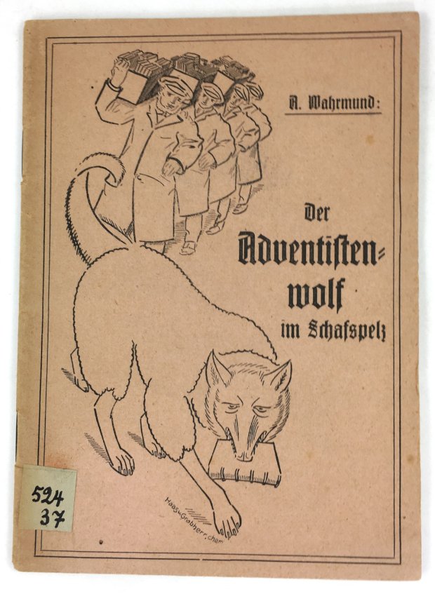 Abbildung von "Der Adventistenwolf im Schafspelz. Zur Warnung an das gläubige Volk."