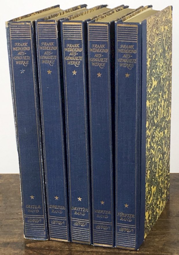 Abbildung von "Ausgewählte Werke in fünf Bänden, herausgegeben von Fritz Strich."