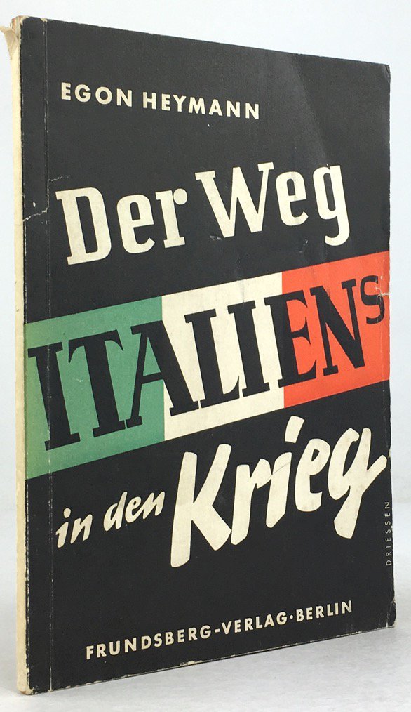 Abbildung von "Der Weg Italiens in den Krieg."