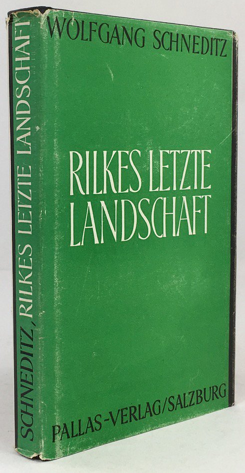 Abbildung von "Rilkes letzte Landschaft. Zehn Versuche."