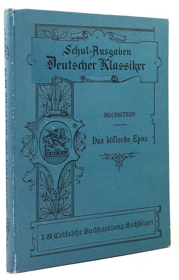 Abbildung von "Das höfische Epos. Auswahl aus den Erzählungen Hartmann's von Aue,..."