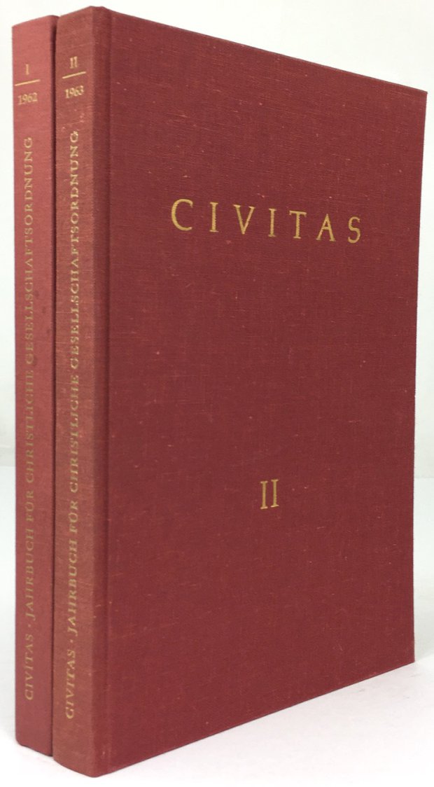 Abbildung von "Civitas. Jahrbuch für christliche Gesellschaftsordnung. Schriftleitung Bernhard Vogel, Heinrich Krauss und Peter Molt..."