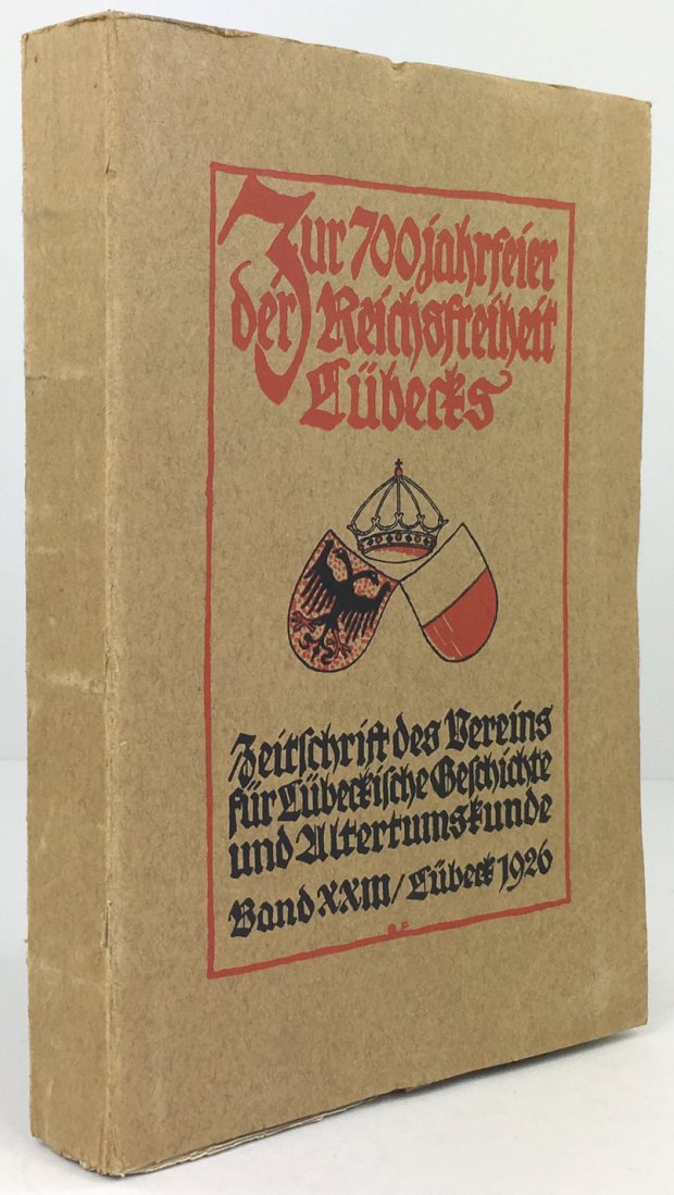 Abbildung von "Zur 700 - Jahr - Feier der Reichsfreiheit LÃ¼becks."