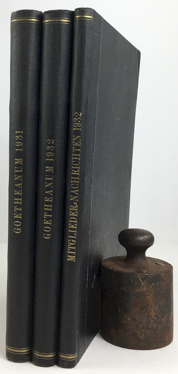 Abbildung von "Das Goetheanum. Internationale Wochenschrift für Anthroposophie und Dreigliederung. Redaktion: Albert Steffen..."