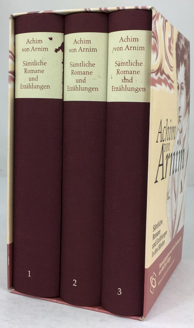Abbildung von "Sämtliche Romane und Erzählungen in drei Bänden. Herausgegeben nach den Erstdrucken von Walther Migge."