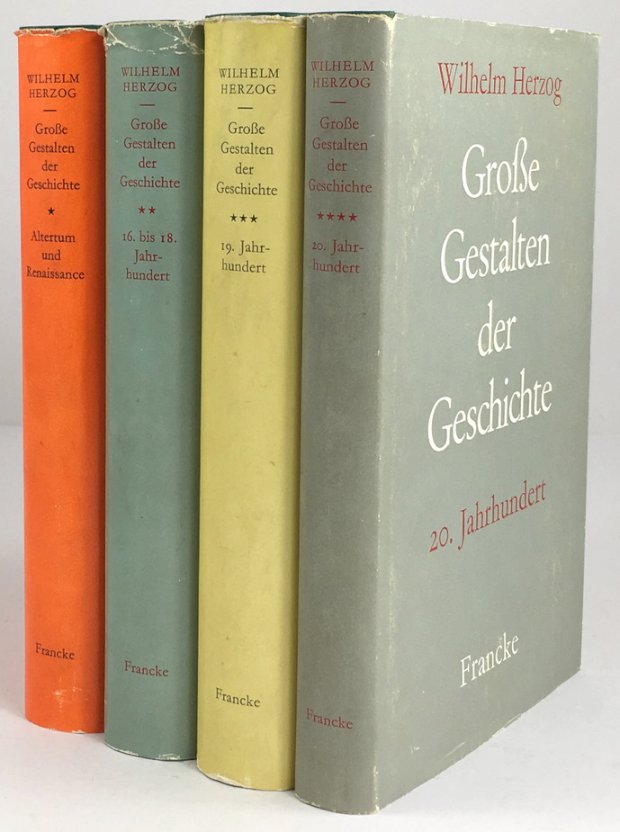 Abbildung von "Grosse Gestalten der Geschichte. Erster Band : Altertum und Renaissance..."