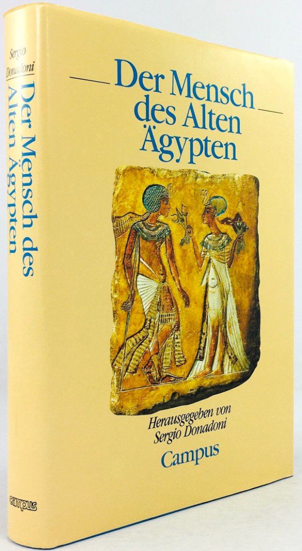 Abbildung von "Der Mensch im Alten Ägypten. (Die deutsche Ausgabe wurde um das Kapitel "Frauen" von Erika Feucht erweitert)."
