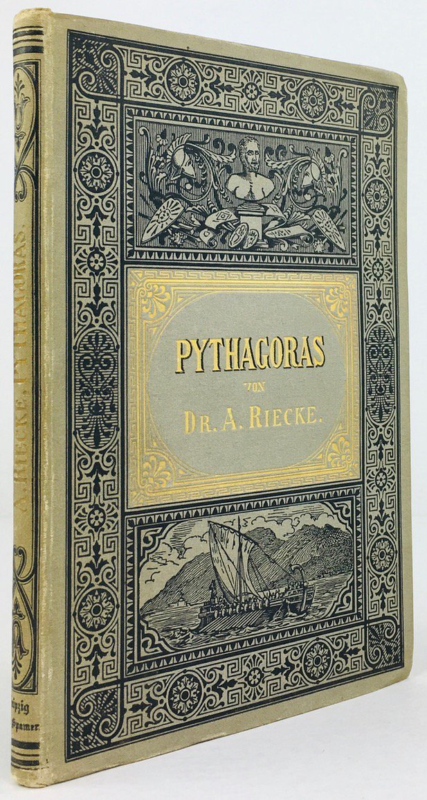 Abbildung von "Pythagoras. Zeit- und Lebensbild aus dem alten Griechenland. Der studierenden Jugend gewidmet..."