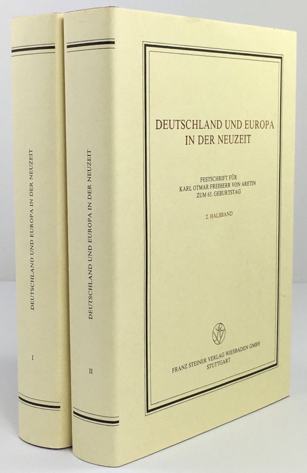 Abbildung von "Deutschland und Europa in der Neuzeit. Festschrift fÃ¼r Karl Otmar Freiherr von Aretin zum 65. Geburtstag..."