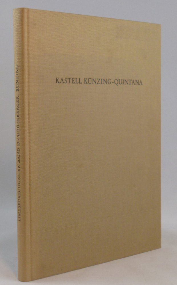 Abbildung von "Kastell KÃ¼nzing - Quintana. Die Grabungen von 1958 bis 1966."