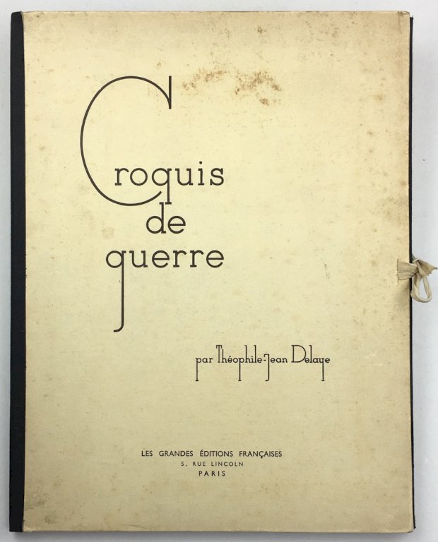 Abbildung von "Croquis de guerre."