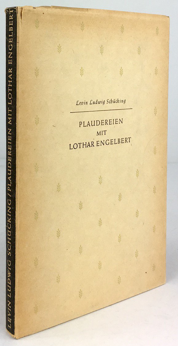 Abbildung von "Plaudereien mit Lothar Engelbert. "