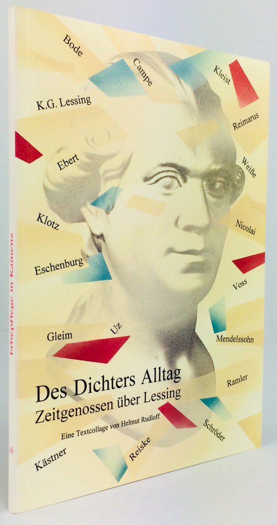 Abbildung von "Des Dichters Alltag. Zeitgenossen über Lessing. Eine Textcollage von Helmut Rudloff."