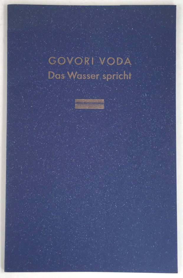Abbildung von "Govori Voda. Das Wasser spricht. (Enth. Gedichte von : Dane Zajc,..."