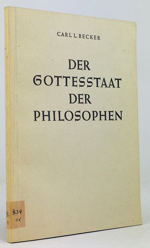 Abbildung von "Der Gottesstaat der Philosophen des 18. Jahrhunderts. Übersetzt von A. Hämel."