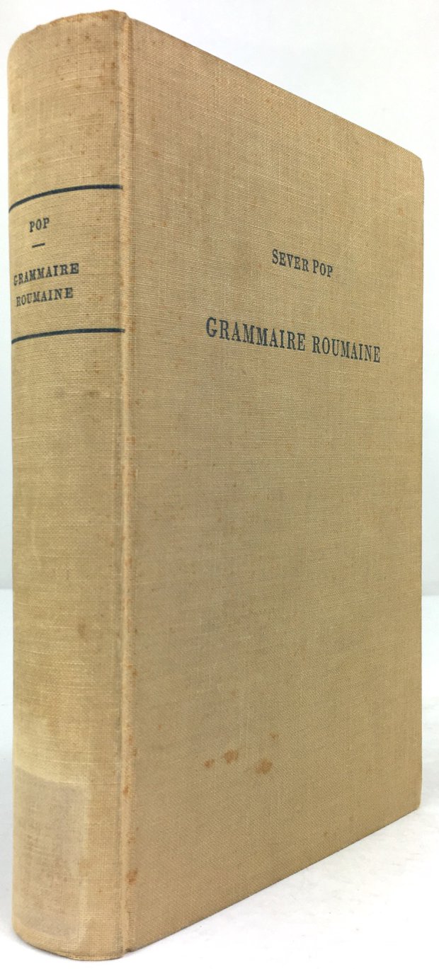 Abbildung von "Grammaire Roumaine."
