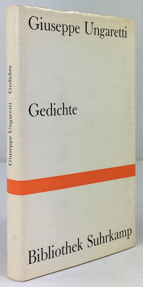Abbildung von "Gedichte. Italienisch und deutsch. Übertragung und Nachwort von Ingeborg Bachmann. 6.-8. Tsd."