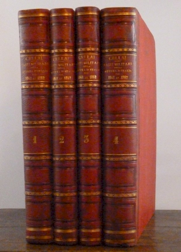 Abbildung von "Fasti Militari della Guerra dell' Indipendenza d'Italia dal 1848 al 1862. 4 Volumes."