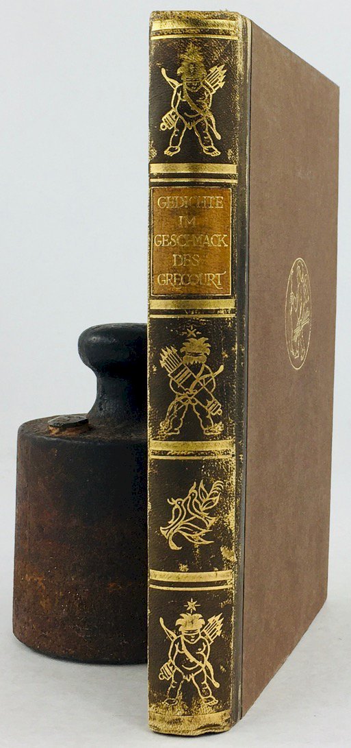 Abbildung von "Gedichte im Geschmack des Grecourt. Nach dem Exemplar der Müncher Hof- und Staatsbibliothek neu gedruckt."