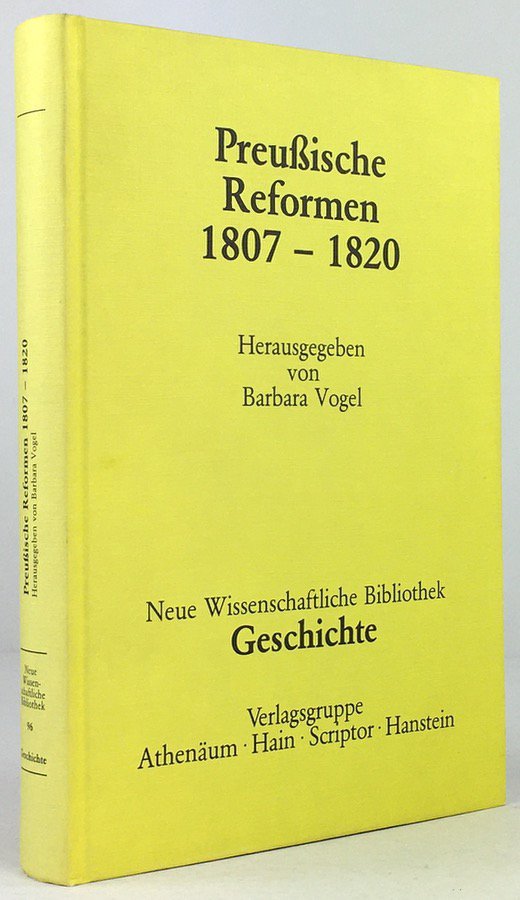Abbildung von "Preussische Reformen 1807 - 1820."