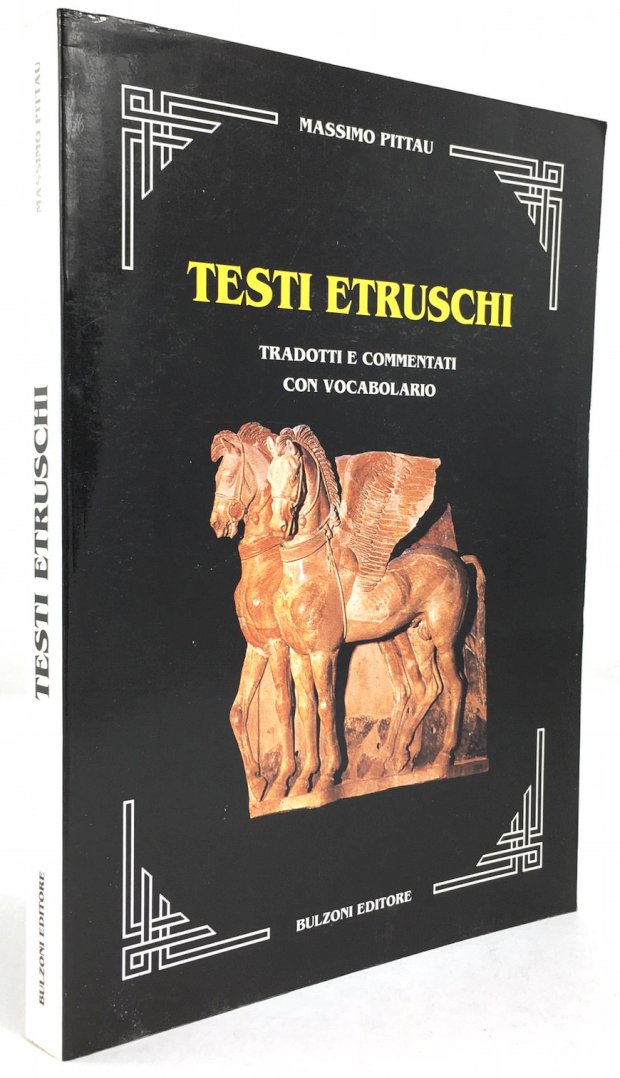 Abbildung von "Testi Etruschi. Tradotti e Commentati con Vocabulario."