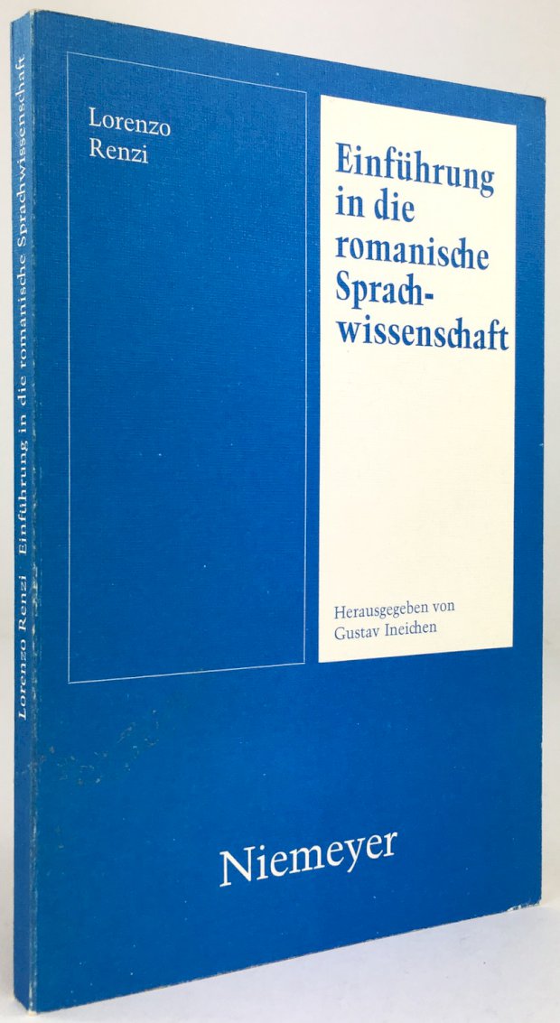 Abbildung von "Einführung in die romanische Sprachwissenschaft. Herausgegeben von Gustav Ineichen."