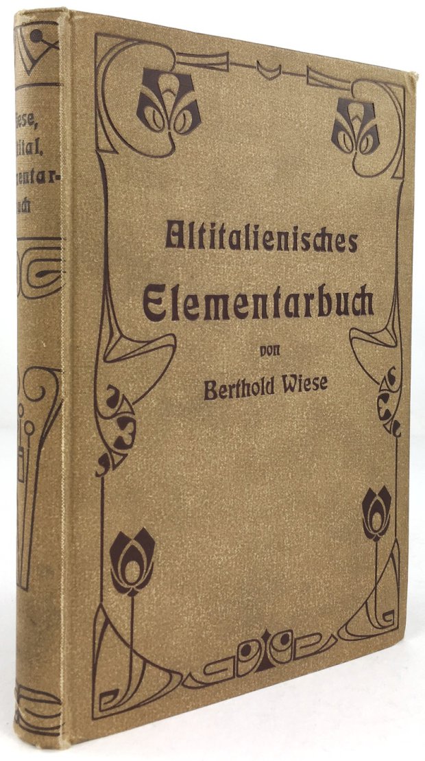 Abbildung von "Altitalienisches Elementarbuch."
