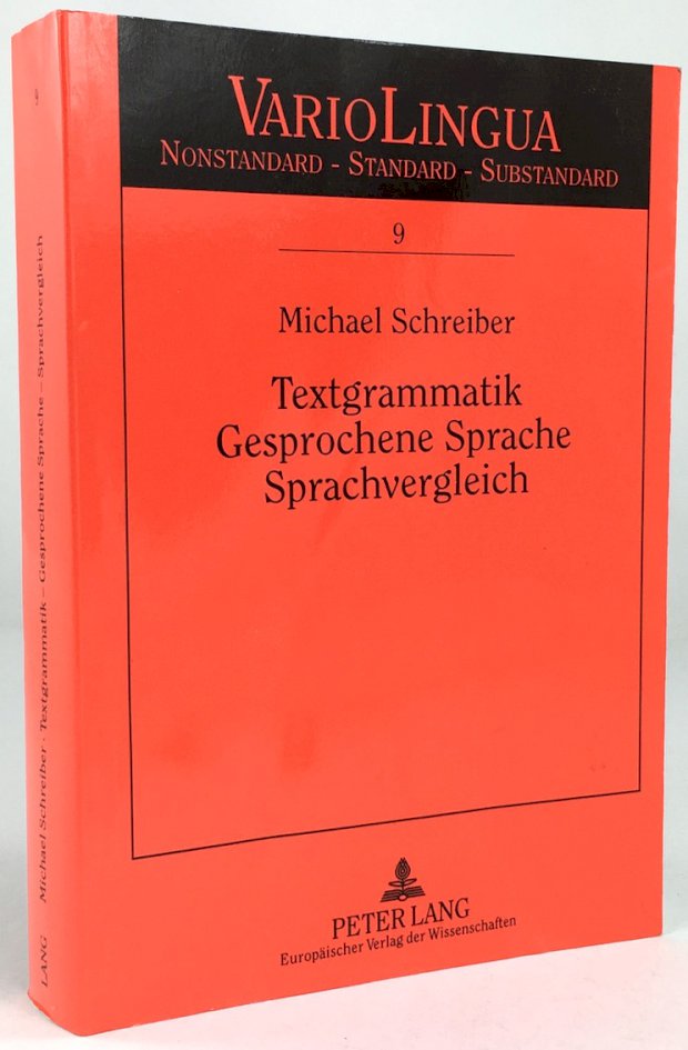 Abbildung von "Textgrammatik. Gesprochene Sprache. Sprachvergleich. Proformen im gesprochenen Französischen und Deutschen."