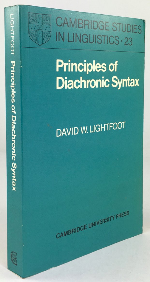 Abbildung von "Principles of diachronic Syntax."