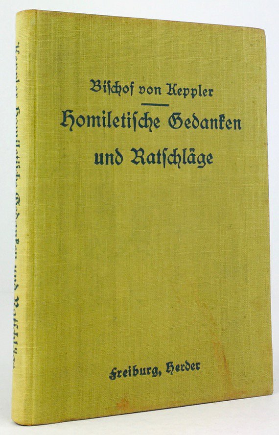 Abbildung von "Homiletische Gedanken und Ratschläge. Fünfte und sechste Auflage."