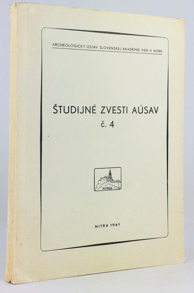 Abbildung von "Studijne Zvesti AUSAV. c.4. (BeitrÃ¤ge in slowakischer und deutscher Sprache)."