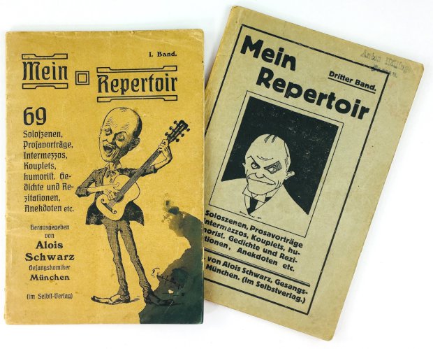 Abbildung von "Mein Repertoir. I. Band : 69 Soloszenen, Prosavorträge, Intermezzos, Kouplets,..."