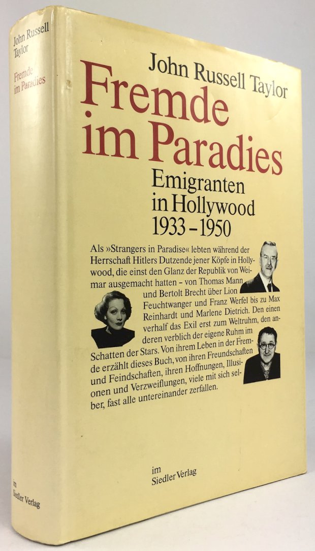 Abbildung von "Fremde im Paradies. Emigranten in Hollywood 1933 - 1950. Aus dem Englischen von Wilfried Sczepan."