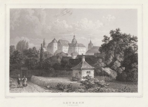 Abbildung von "Laubach. Schloss."