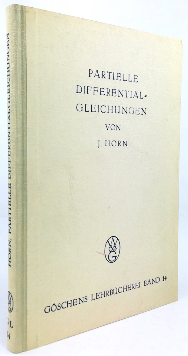 Abbildung von "Partielle Differentialgleichungen. Vierte, unveränderte Auflage. Mit 8 Figuren."