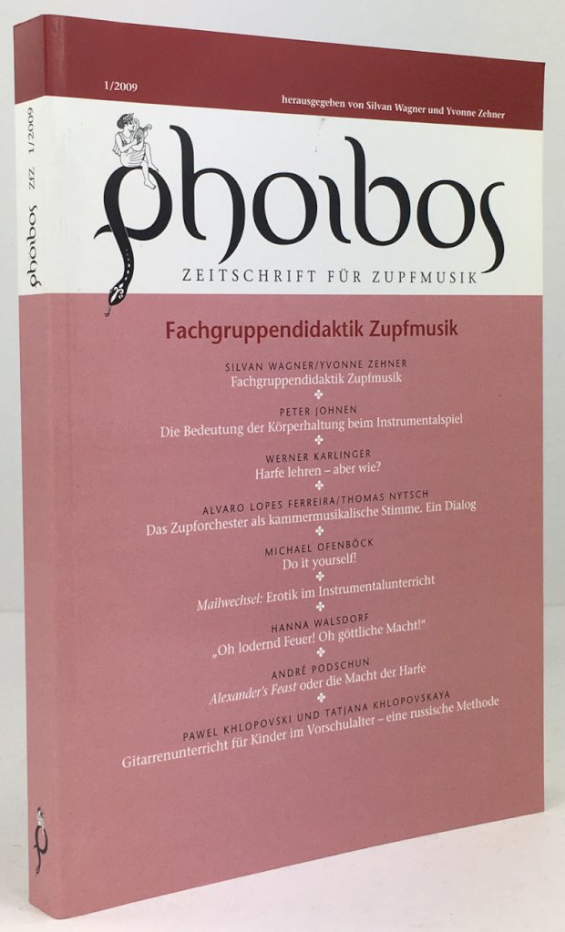Abbildung von "Phoibos. Zeitschrift für Zupfmusik. Heft 1/2009. Fachgruppendidaktik Zupfmusik."