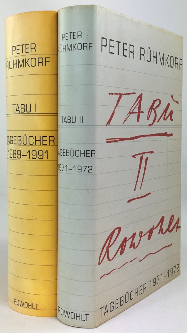 Abbildung von "Tabu I. Tagebücher 1989-1991. (Und) : Tabu II. Tagebücher 1971-1972."