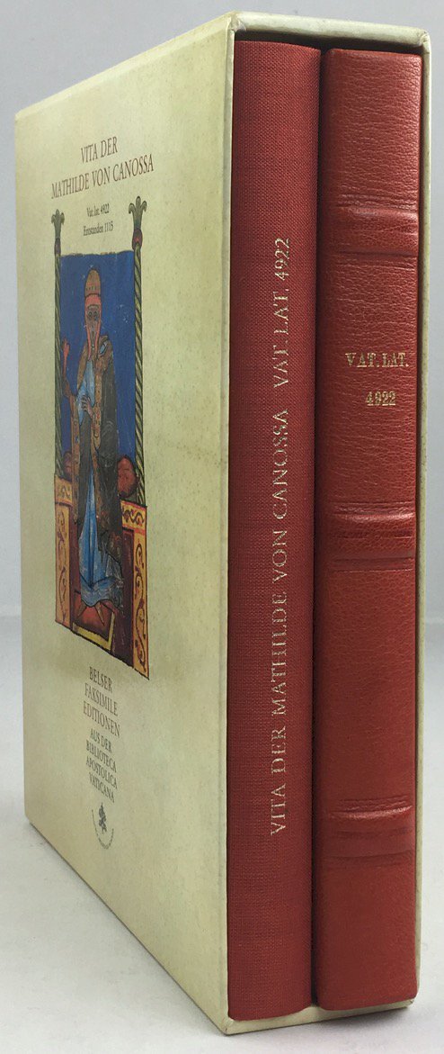 Abbildung von "Vita der Mathilde von Canossa. Codex Vaticanus Latinus 4922. Faksimile + Einführung..."